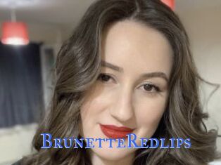 BrunetteRedlips