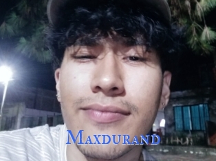 Maxdurand